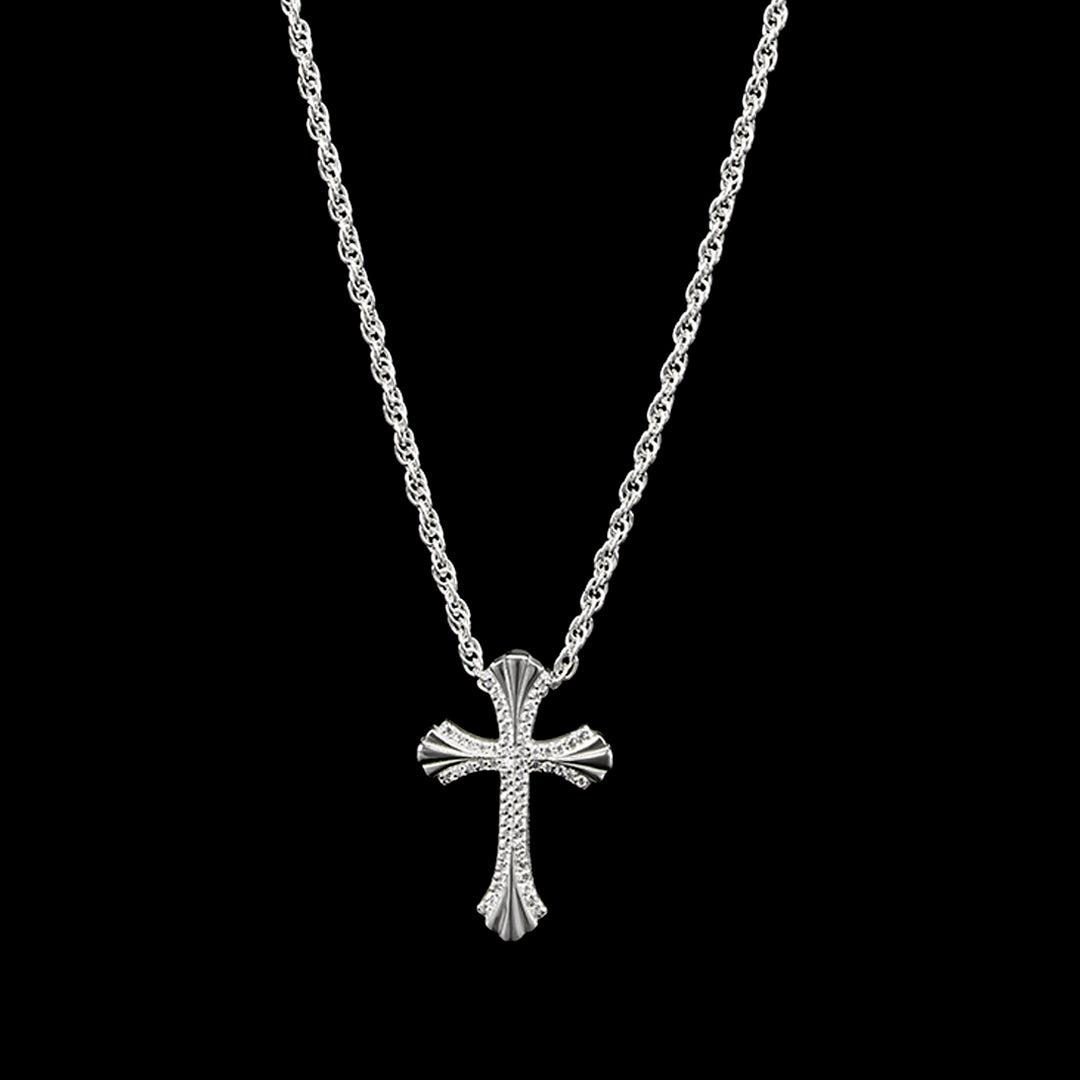 GEMS CROSS PENDANT