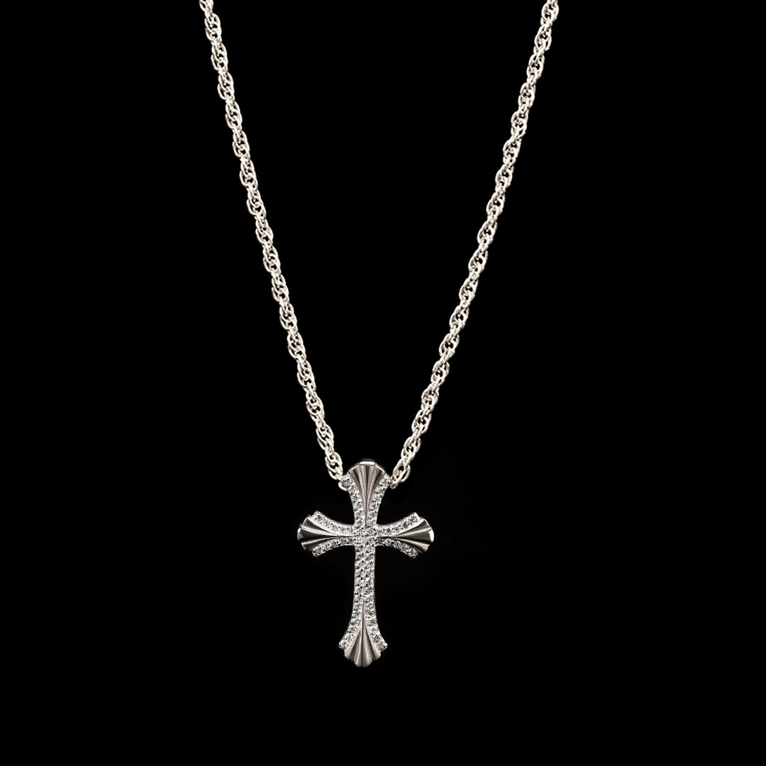 GEMS CROSS PENDANT